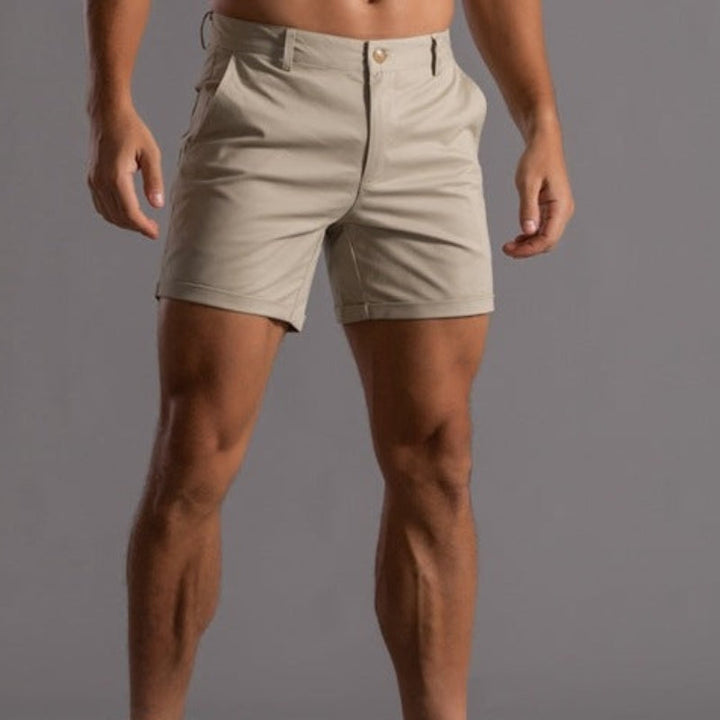 Liam | Men's Breathable Cotton Chino Shorts