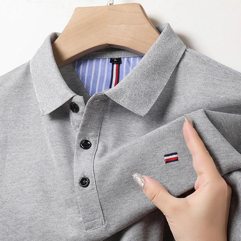 Men's Lightweight Breathable Polo Shirt