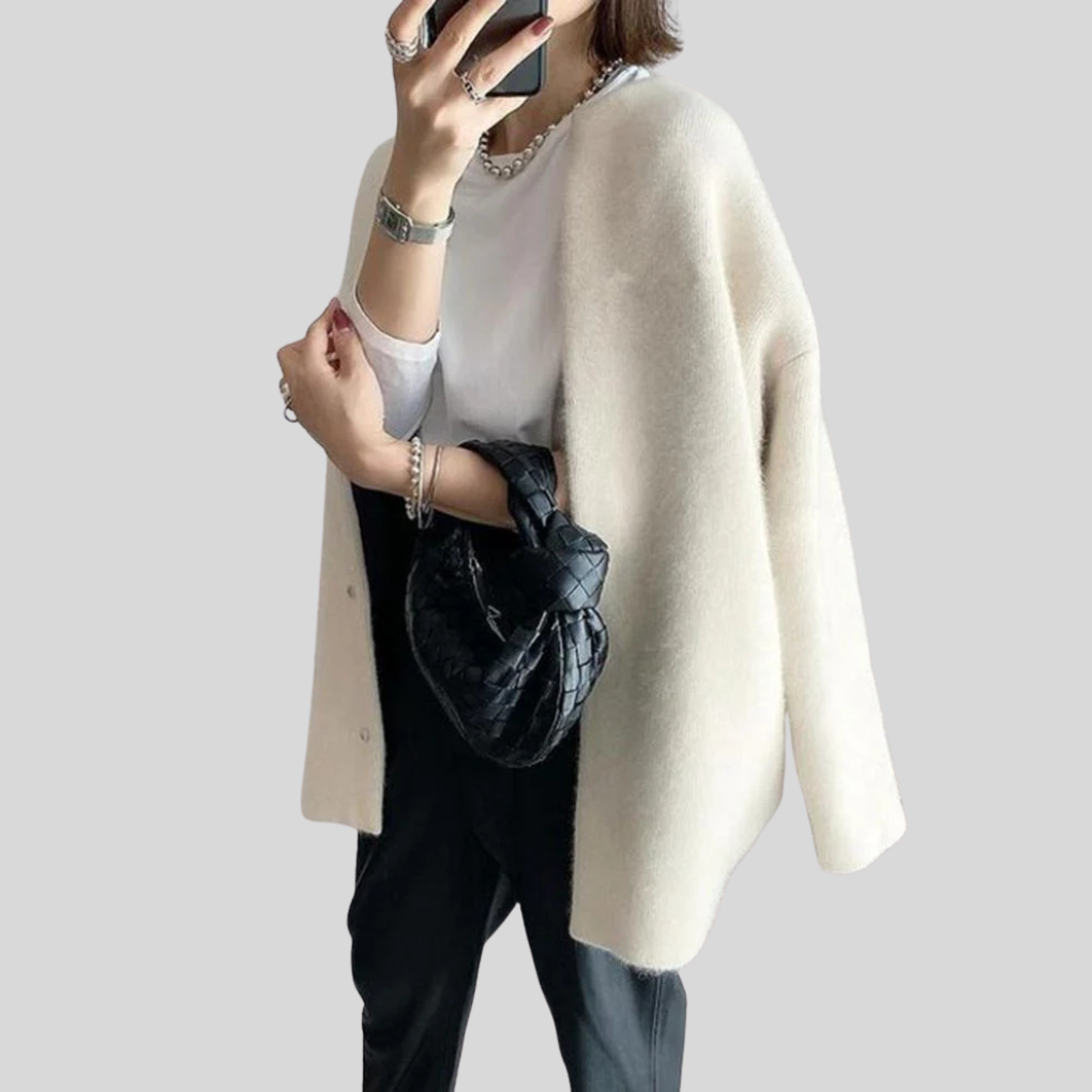 Women's Elegant Knit Cardigan – Stylish Layer for Any Occasion