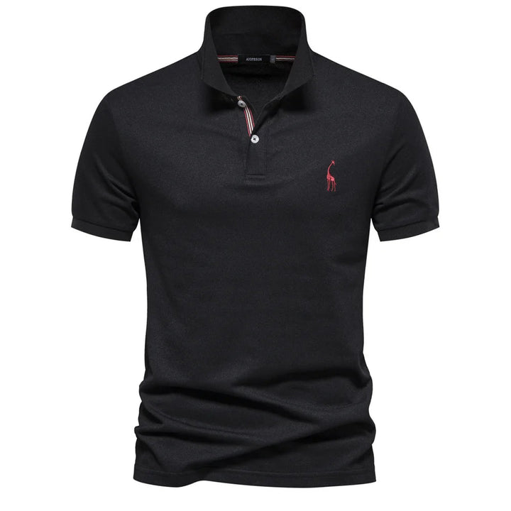 Men's Classic Polo Shirt with Embroidery - Timeless Style & Detail