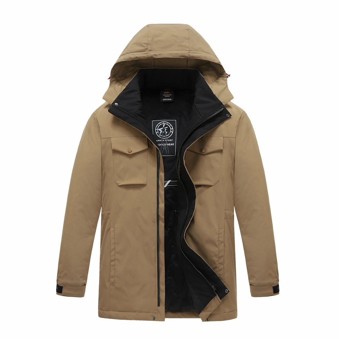 Men's Waterproof Hooded Jacket