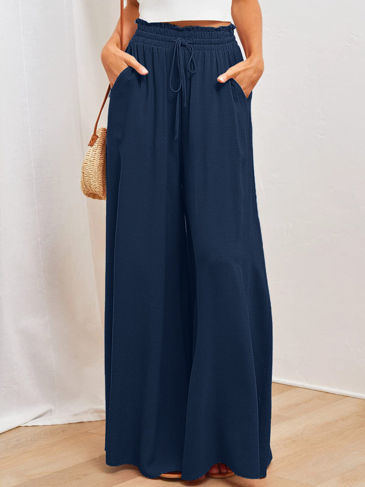 Women's Breezy Summer Wide Leg Palazzo Pants