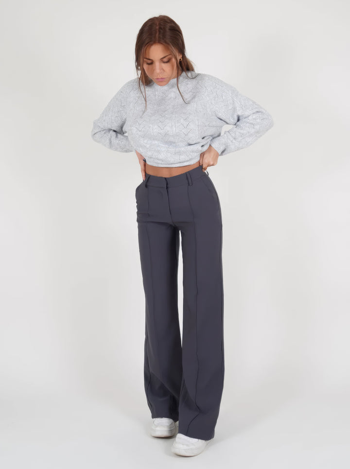 Women's Versatile Modern Wide Leg Everyday Pants