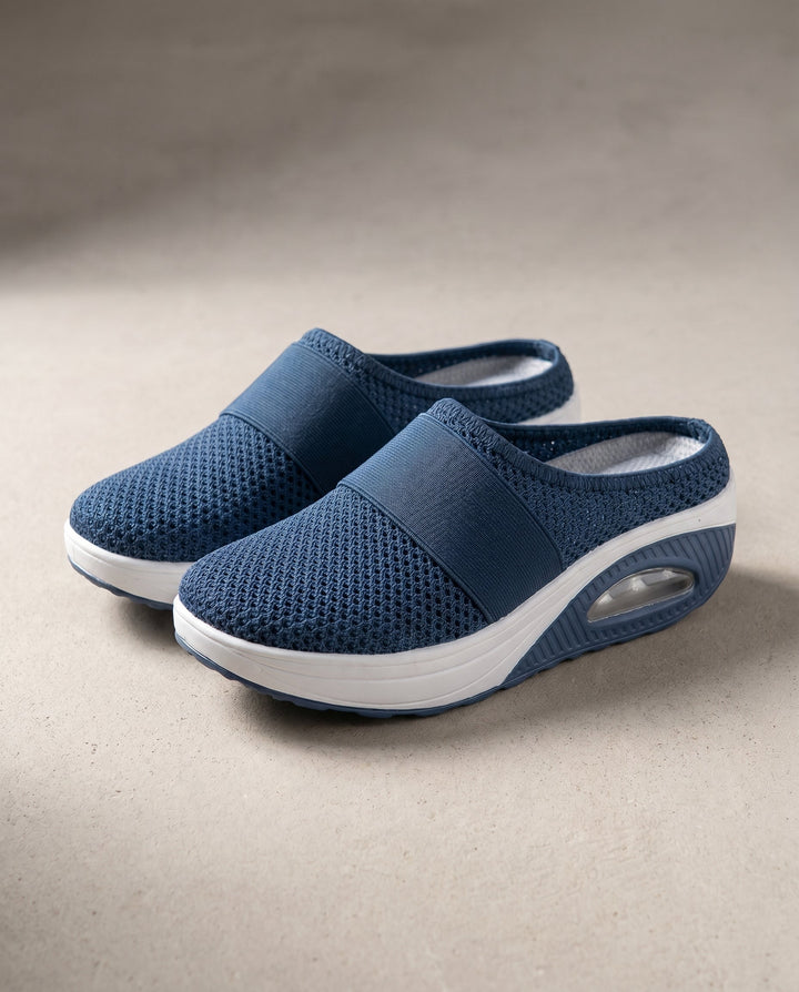 Leah | Women's Stylish Mesh Slip-On Clogs