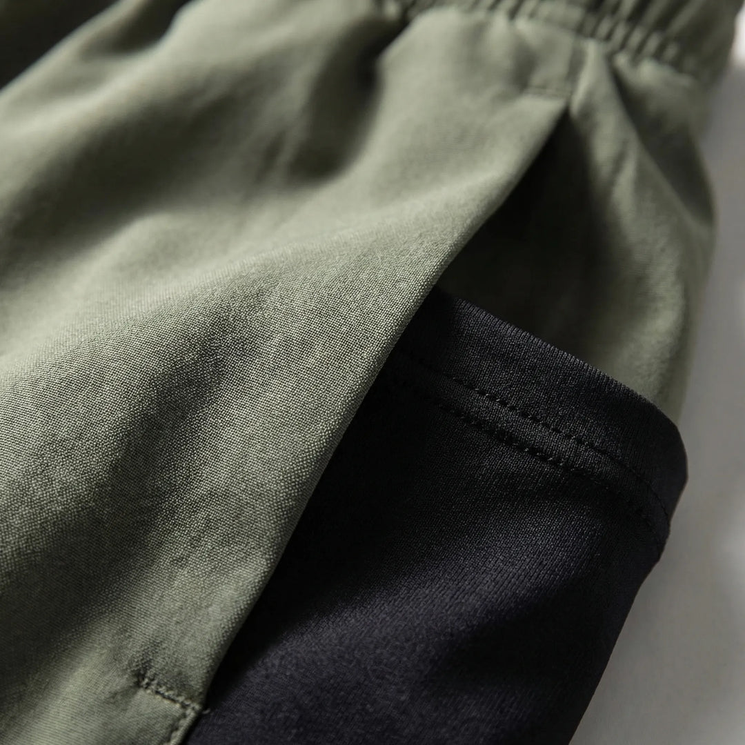Freddie | Men's 2-in-1 Sports Shorts with Liner