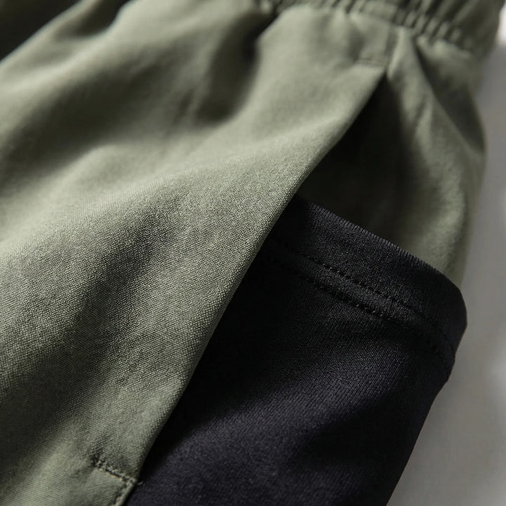 Freddie | Men's 2-in-1 Sports Shorts with Liner