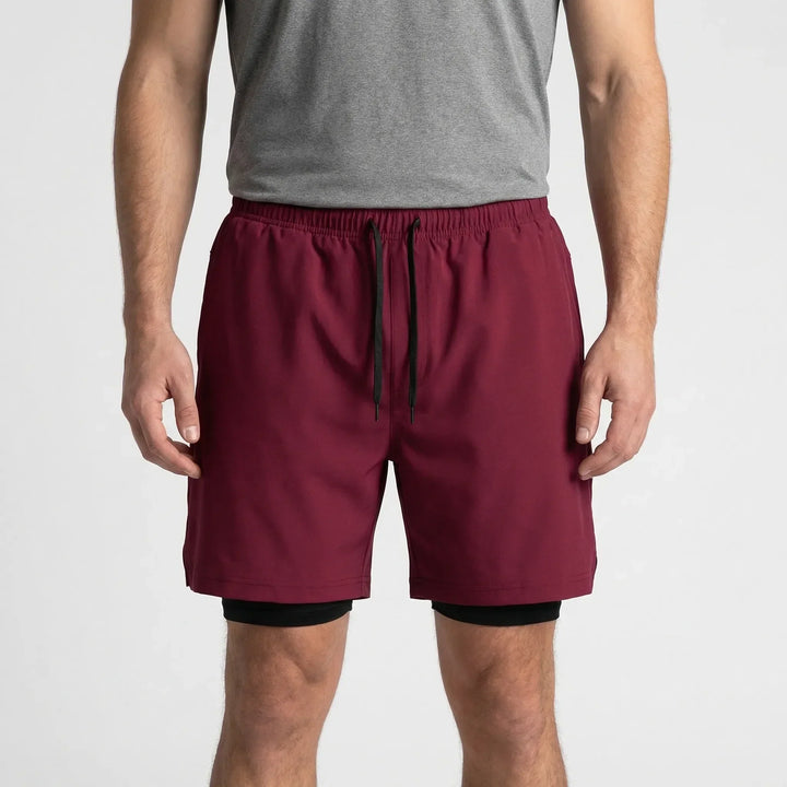 Freddie | Men's 2-in-1 Sports Shorts with Liner