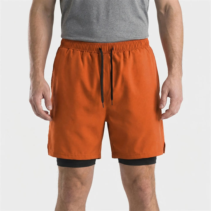 Freddie | Men's 2-in-1 Sports Shorts with Liner