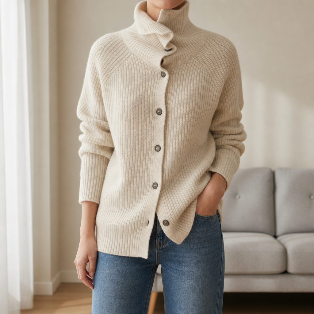 Men's Wool Cashmere Knit Cardigan