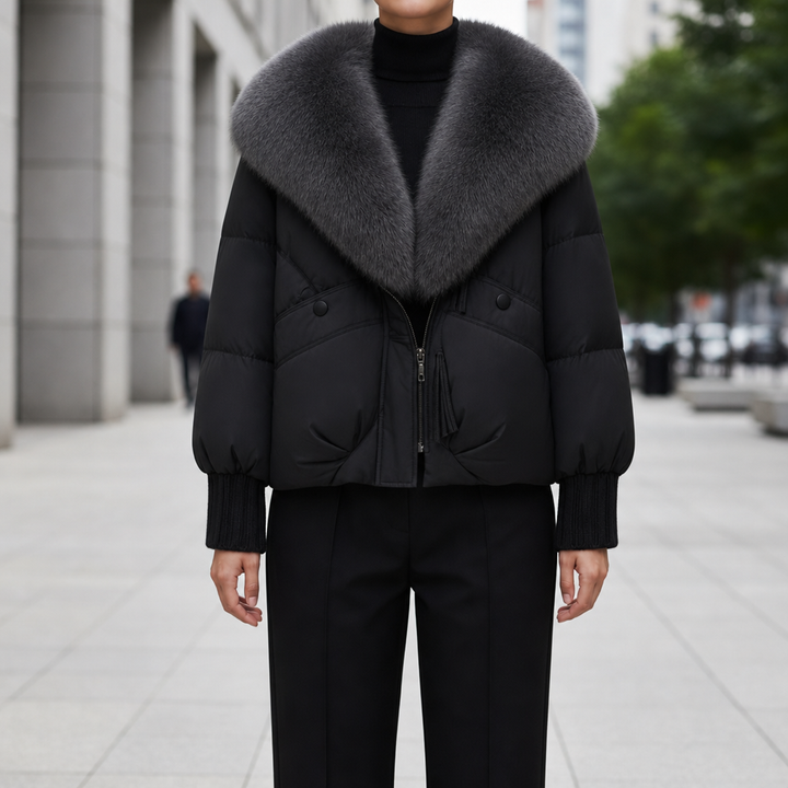 Women's Fur Collar Puffer Jacket