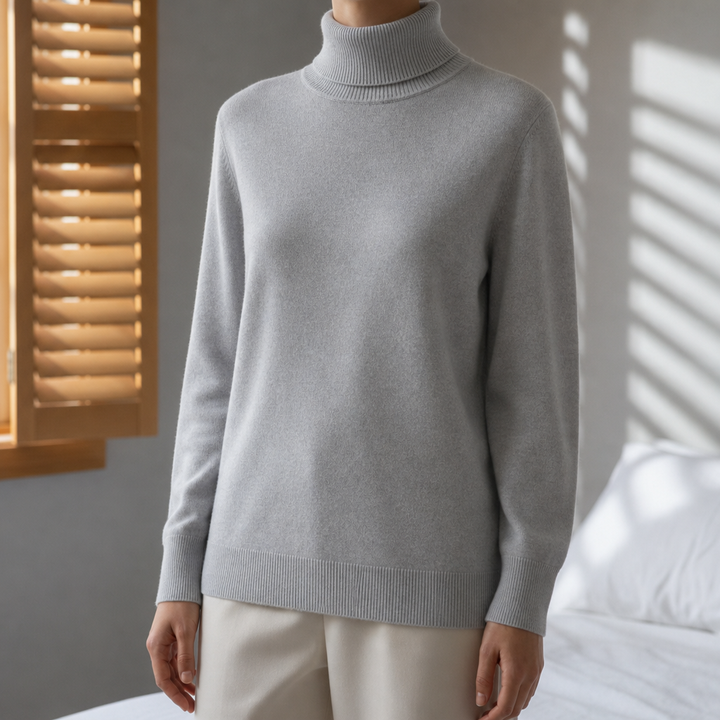 Women's Cashmere Turtleneck Sweater