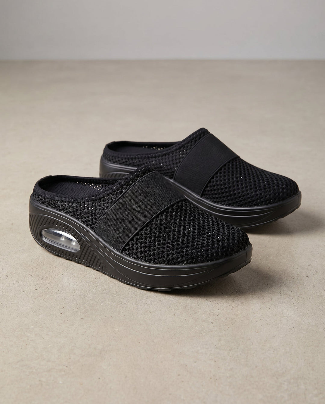 Leah | Women's Stylish Mesh Slip-On Clogs