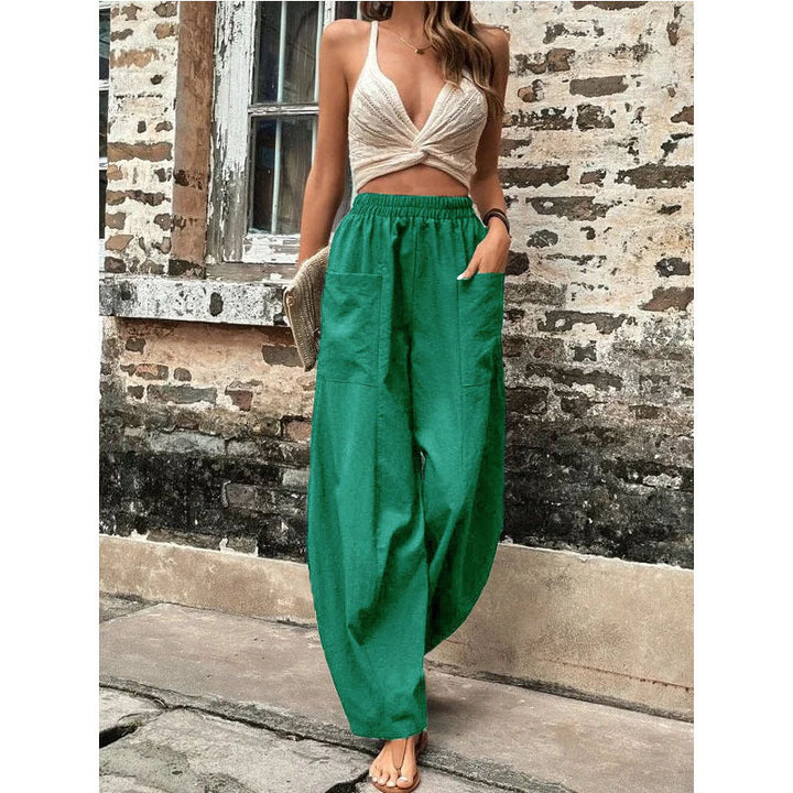 Women's Effortlessly Stylish Wide Leg Palazzo Pants