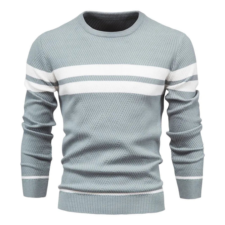 Men's coarse knit sweater