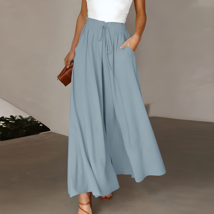 Women's Effortlessly Chic Classic Wide Leg Pants