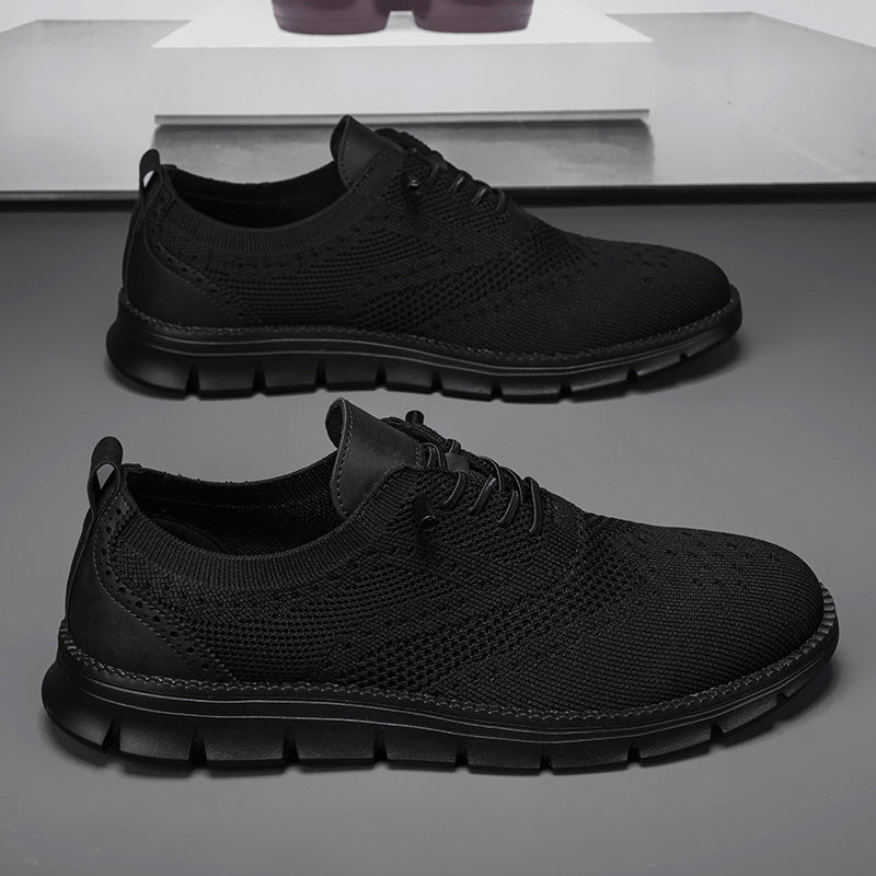 Men's Orthopedic Breathable Oxford Sneakers for Comfort and Support
