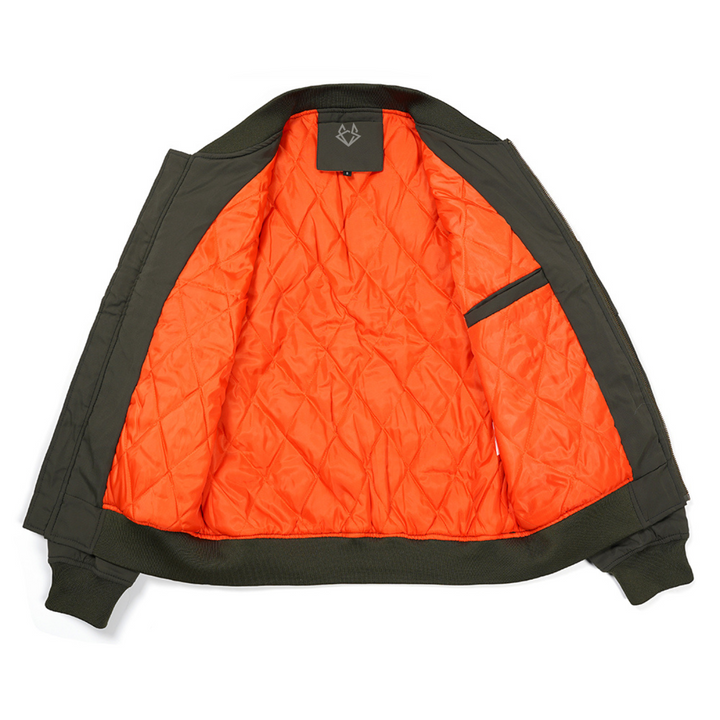 Men's Tactical Bomber Jacket for Outdoor and Casual Wear