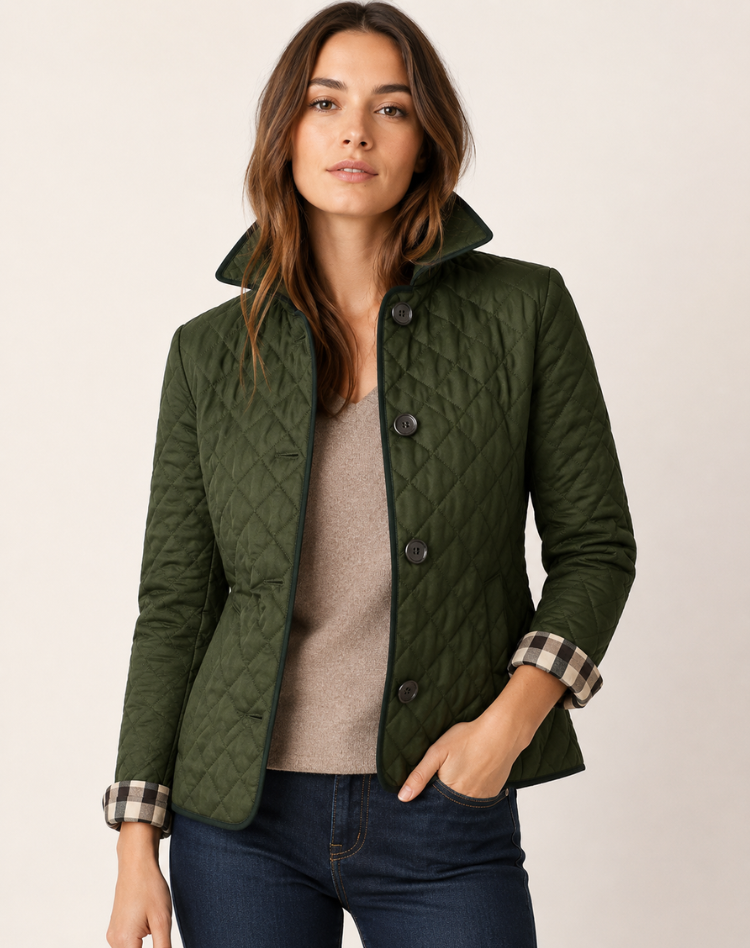 Women's Lightweight Quilted Jacket – Stylish Design for Transitional Weather