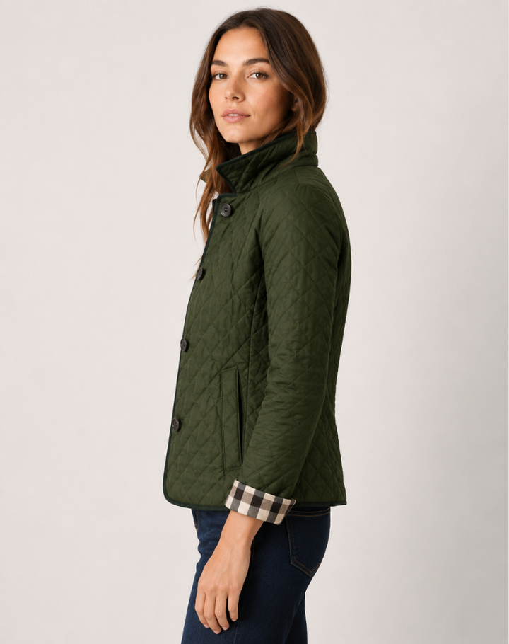 Women's Lightweight Quilted Jacket – Stylish Design for Transitional Weather