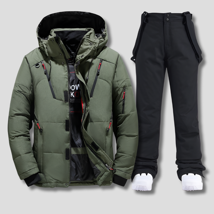 Men's Weather-Resistant Ski Suit