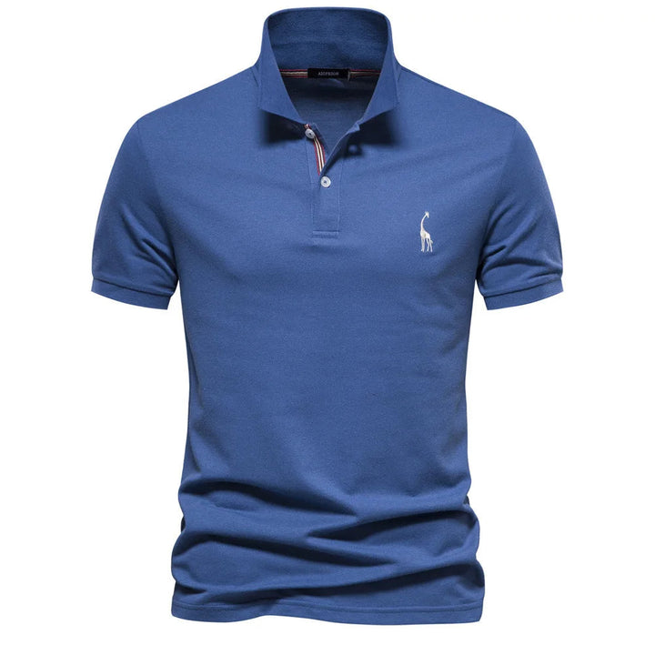 Men's Classic Polo Shirt with Embroidery - Timeless Style & Detail