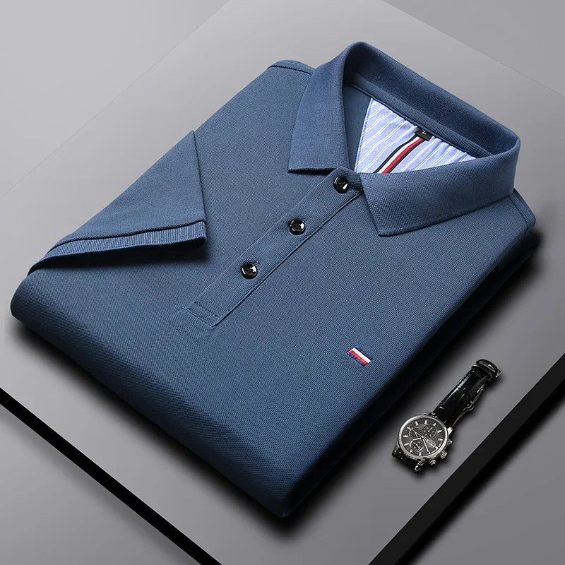 Men's Lightweight Breathable Polo Shirt