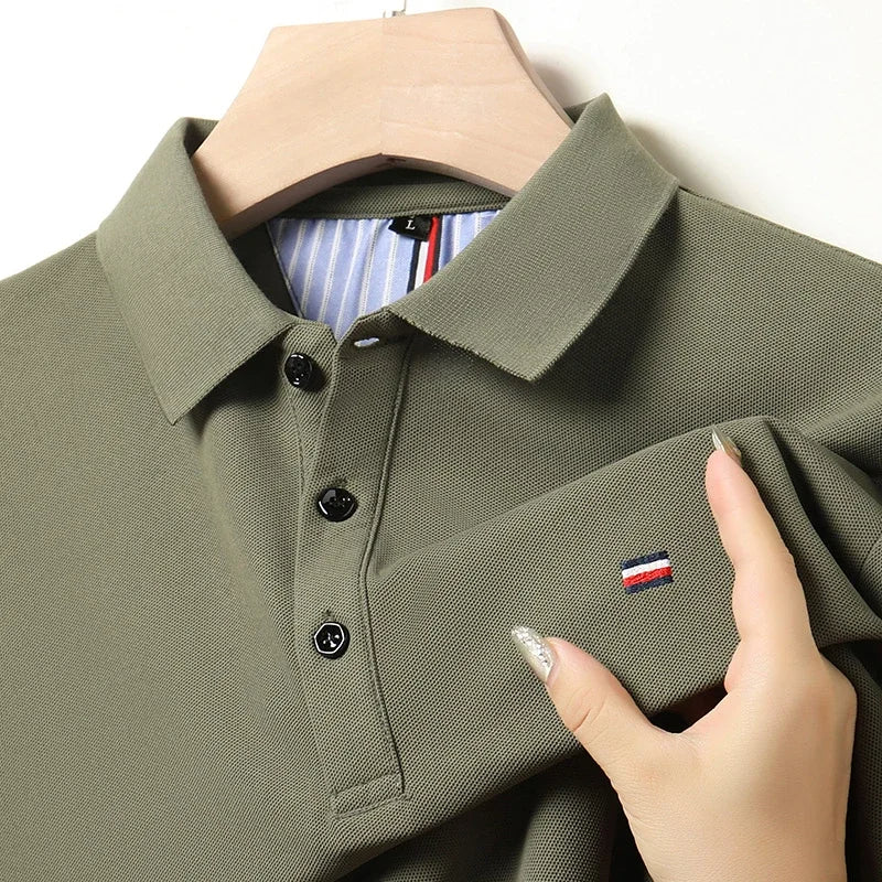 Men's Lightweight Breathable Polo Shirt