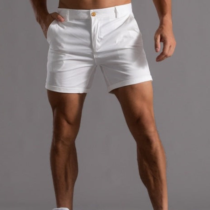 Liam | Men's Breathable Cotton Chino Shorts