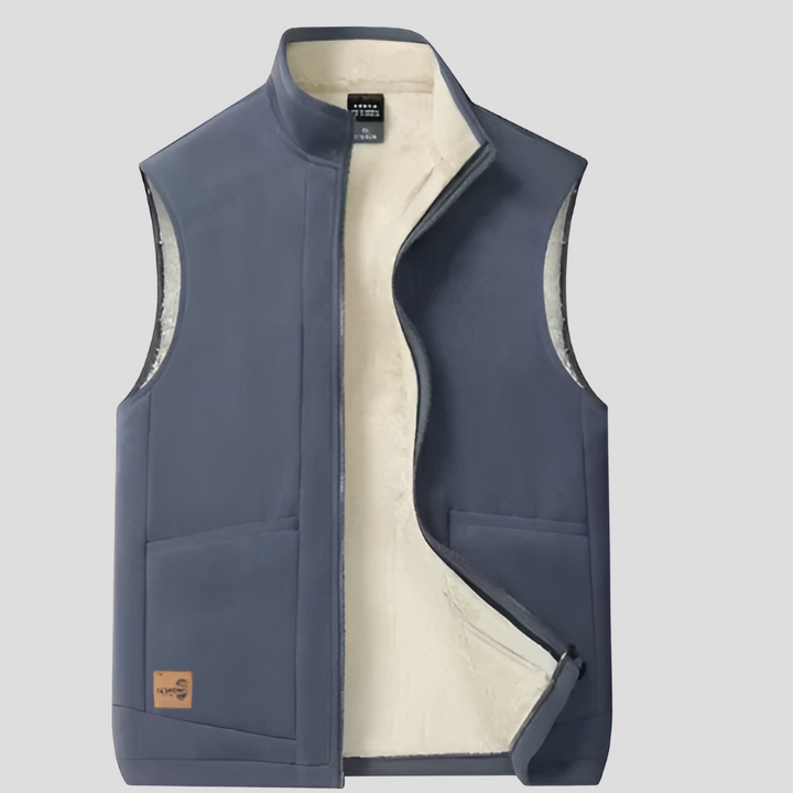 Men's Warm and Stylish Lined Winter Vest