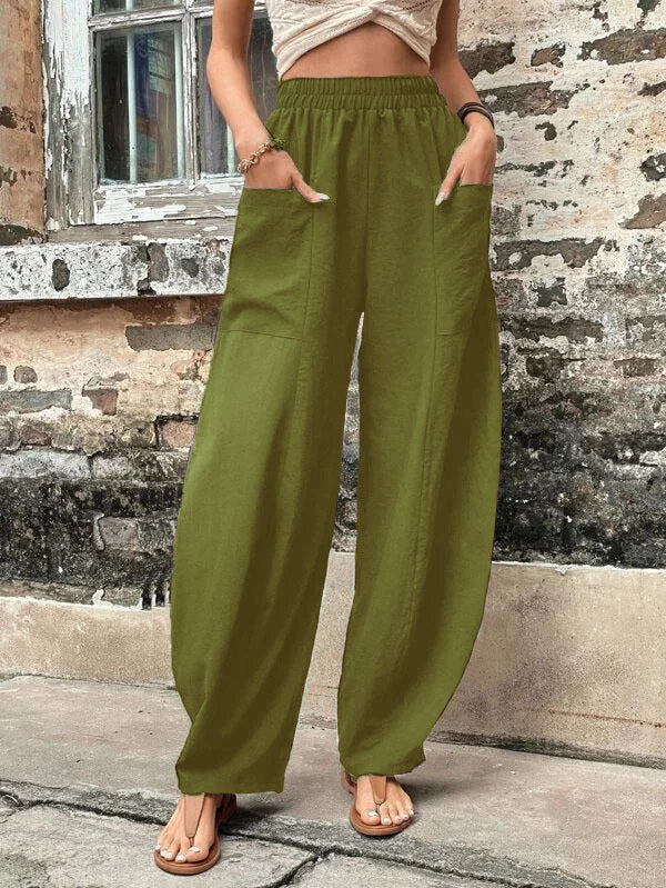 Women's Effortlessly Stylish Wide Leg Palazzo Pants