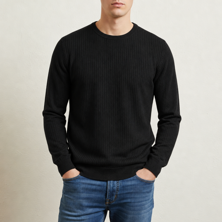Men's Ribbed Knit Sweater