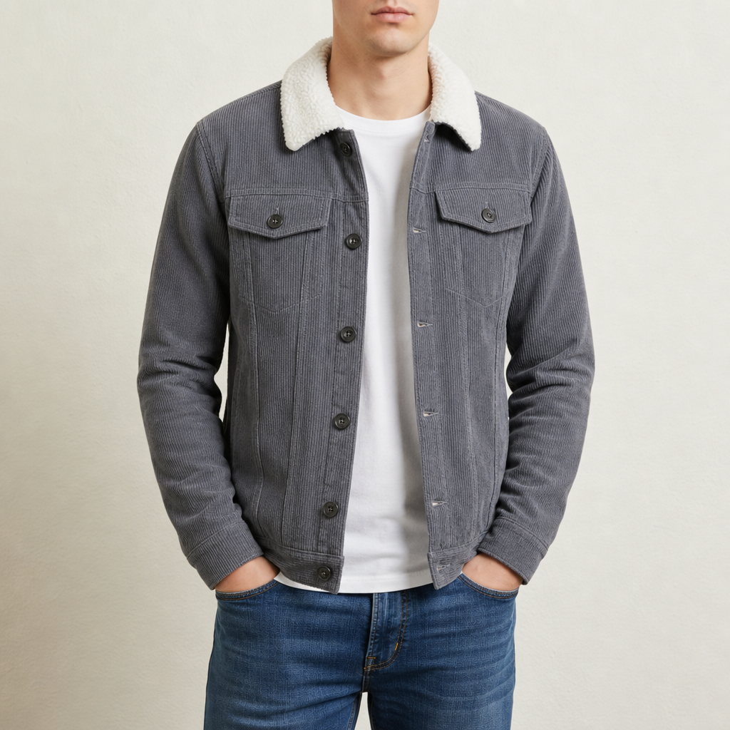 Men's Corduroy Sherpa Jacket