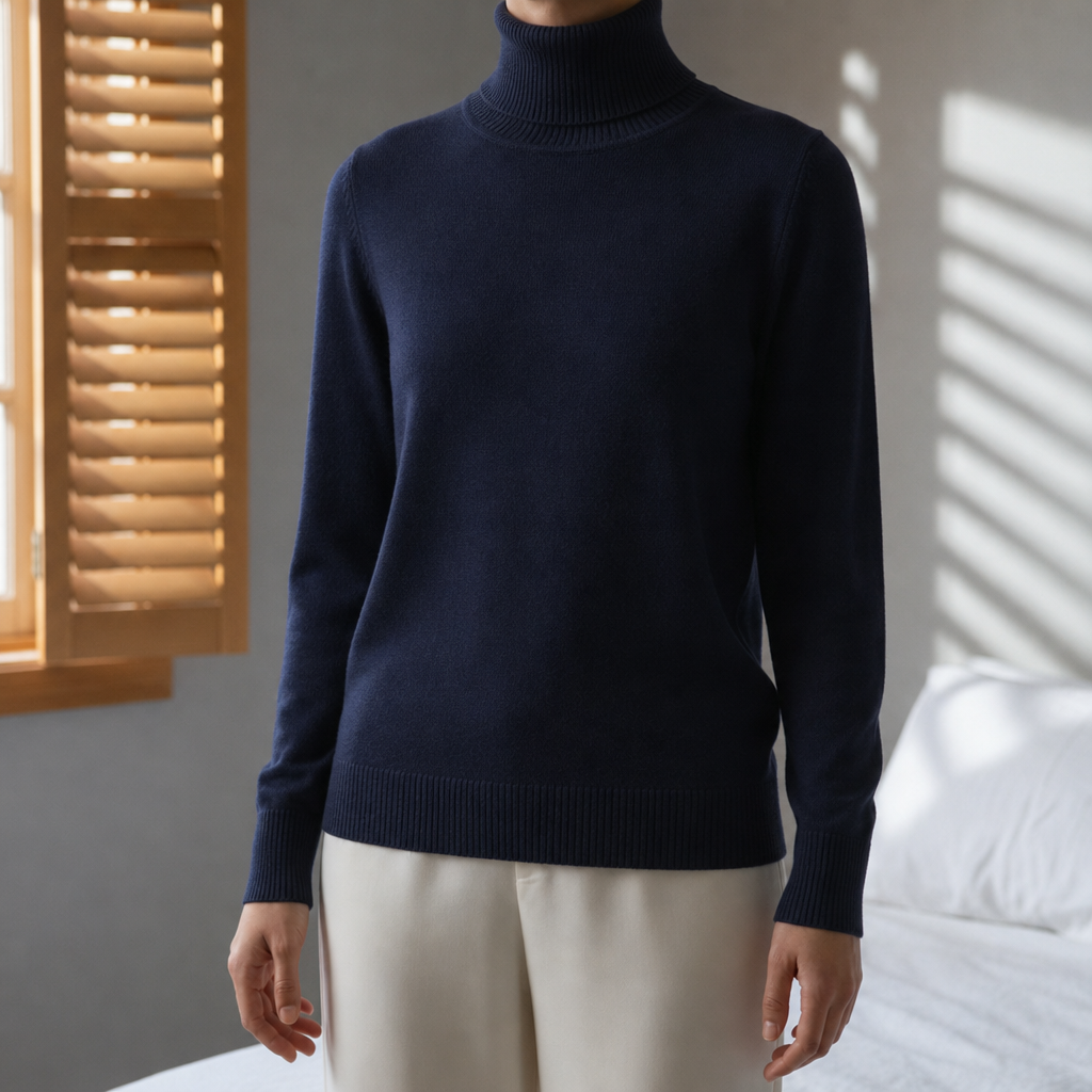 Women's Cashmere Turtleneck Sweater