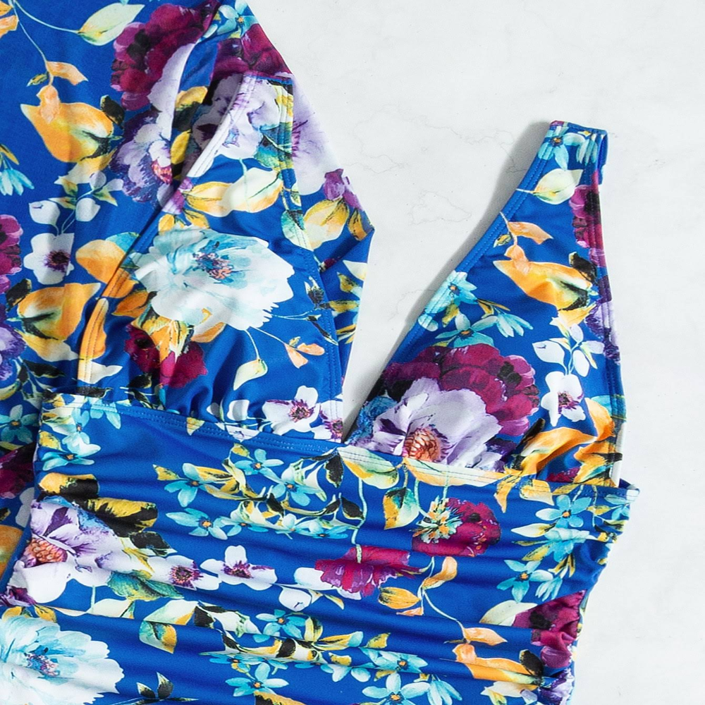 Marisse | Women's 3-Piece Blue Bikini Set with Flattering Fit