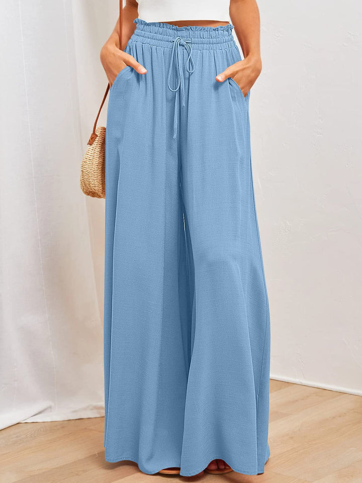 Women's Breezy Summer Wide Leg Palazzo Pants