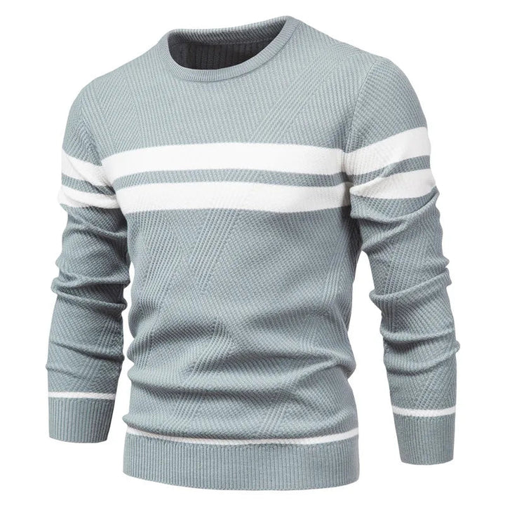 Men's coarse knit sweater