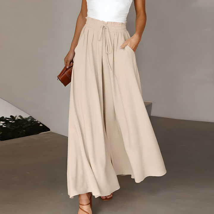 Women's Effortlessly Chic Classic Wide Leg Pants