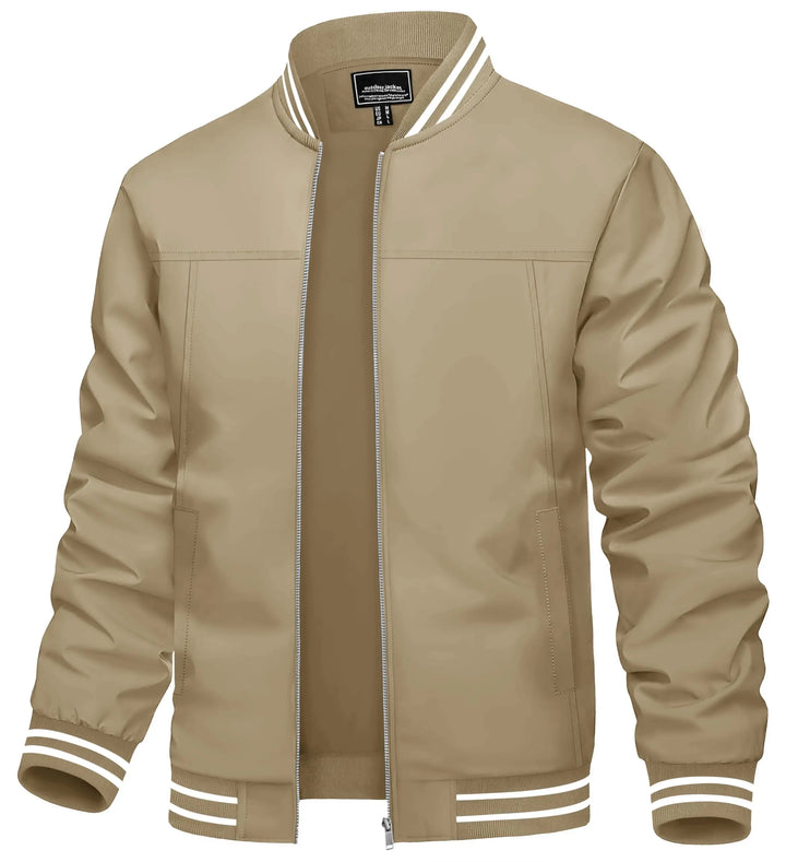 Men's Lightweight Full Zip Windbreaker Jacket