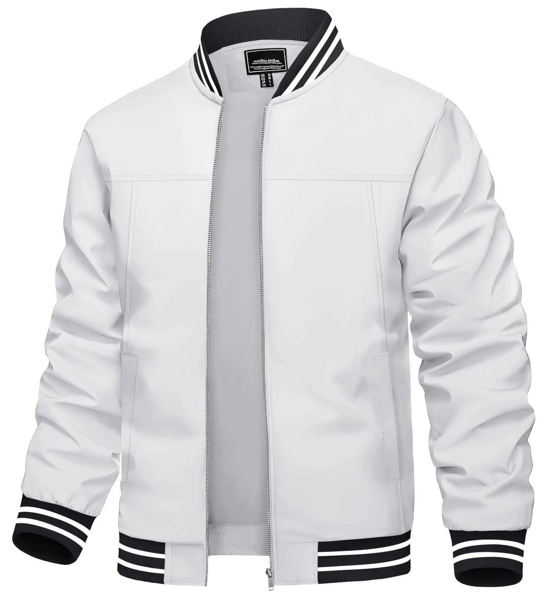 Men's Lightweight Full Zip Windbreaker Jacket