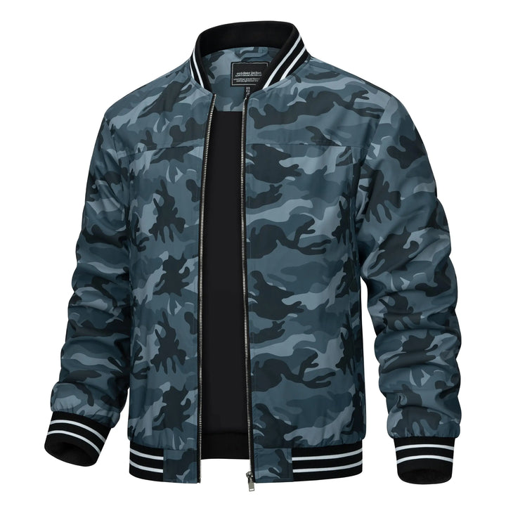 Men's Lightweight Full Zip Windbreaker Jacket