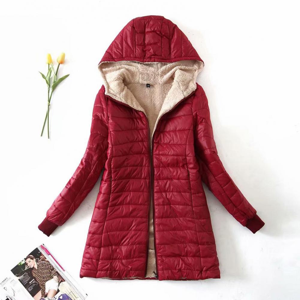 Women's Hooded Jacket with Fleece Lining for Ultimate Comfort