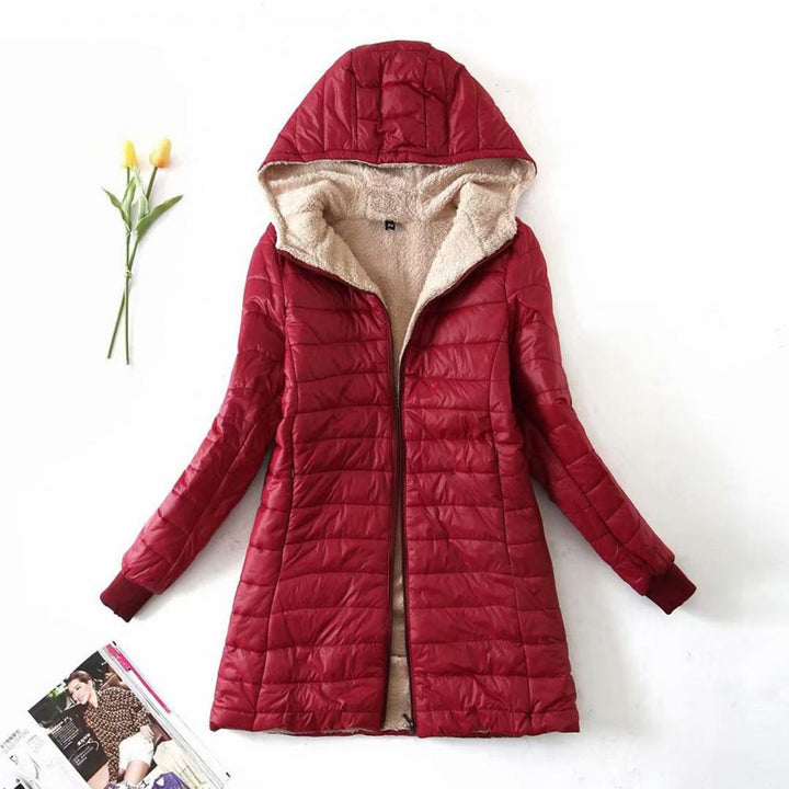 Women's Hooded Jacket with Fleece Lining for Ultimate Comfort