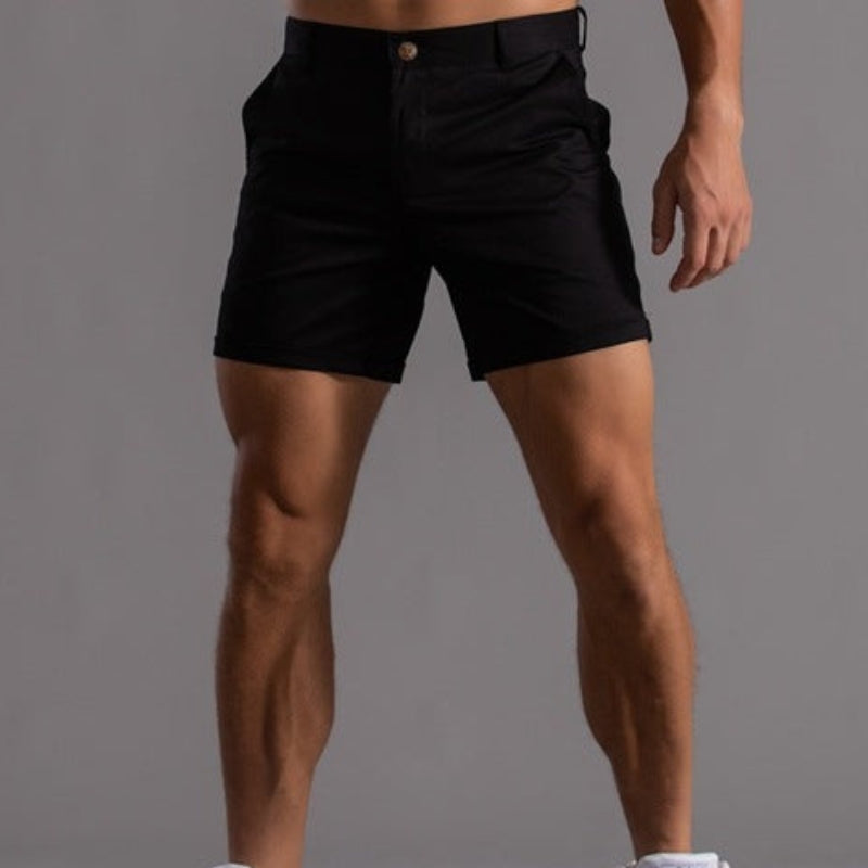 Liam | Men's Breathable Cotton Chino Shorts