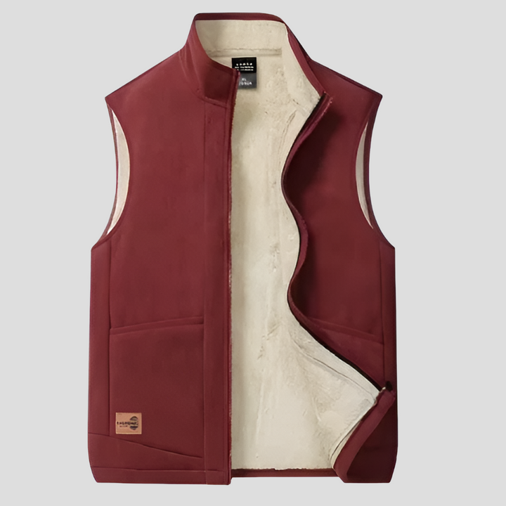 Men's Warm and Stylish Lined Winter Vest