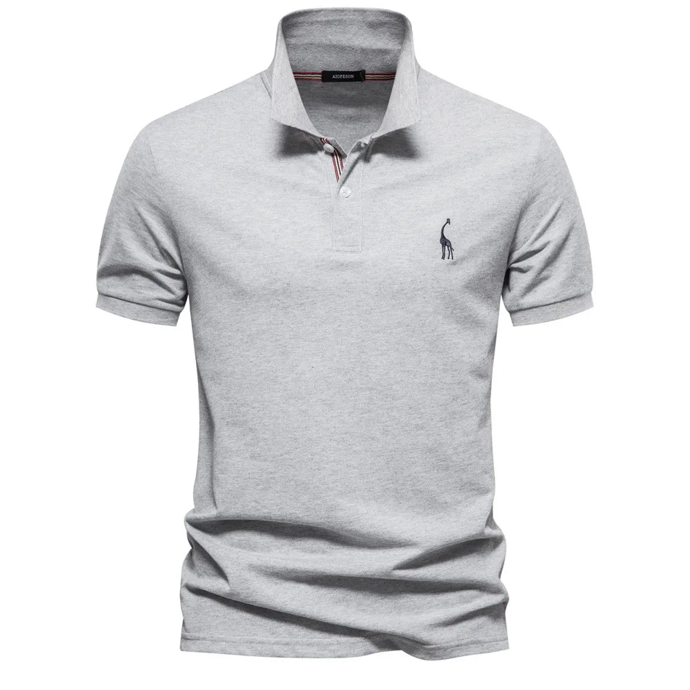 Men's Classic Polo Shirt with Embroidery - Timeless Style & Detail