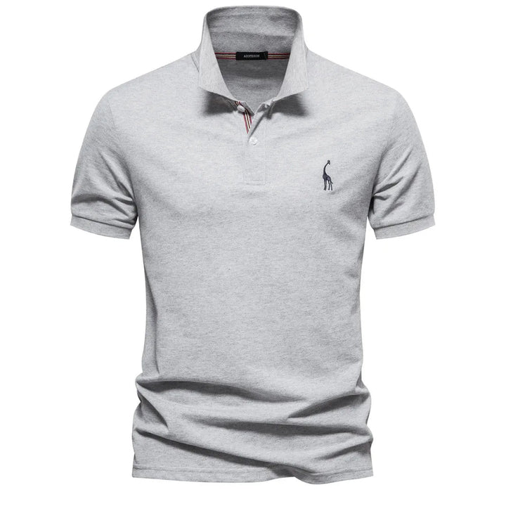Men's Classic Polo Shirt with Embroidery - Timeless Style & Detail