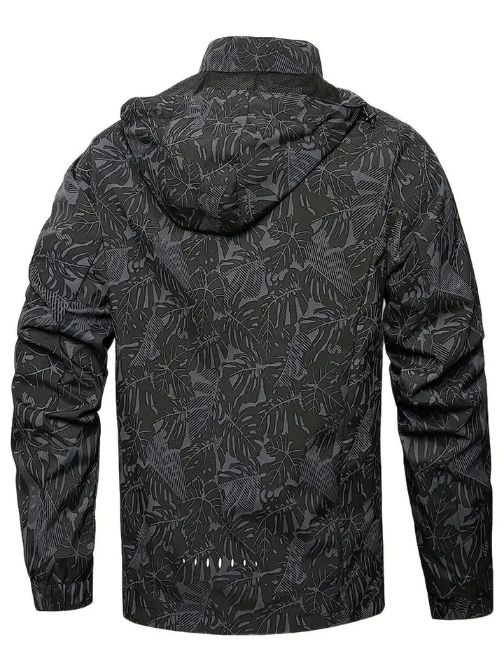 Men's Waterproof Outdoor Jacket with Hood for All Weather Conditions