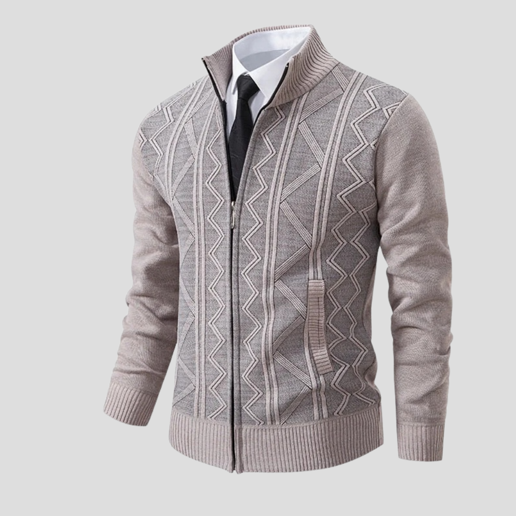 Men's Knit Cardigan – Stylish Layering Essential