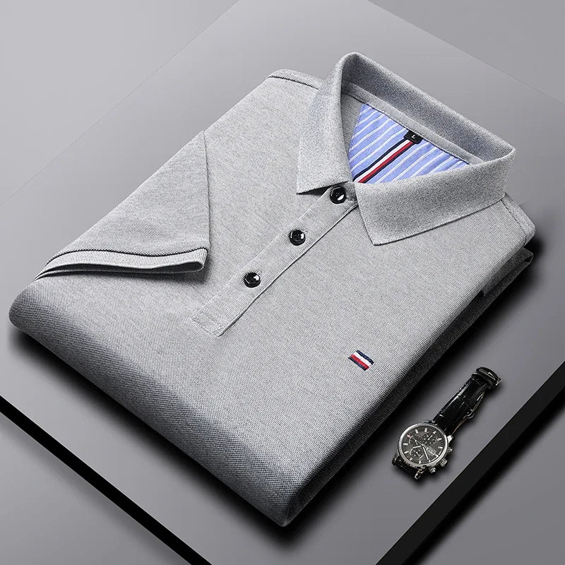 Men's Lightweight Breathable Polo Shirt