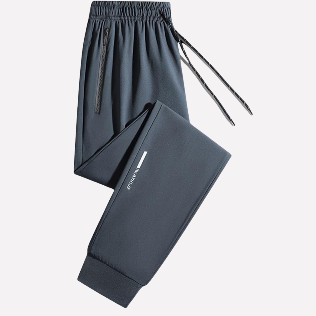 Men's Cropped Athletic Jogger Pants